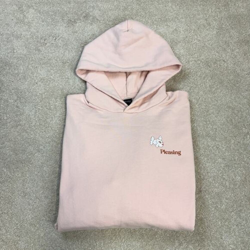Pleasing Harry Styles Limited Edition Coachella 2022 Pink Hoodie Size XL